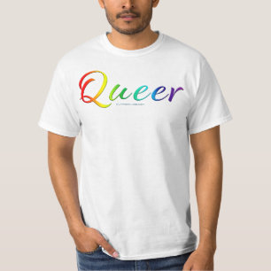 Camiseta A palavra única expressiva e estranha de SlipperyJ