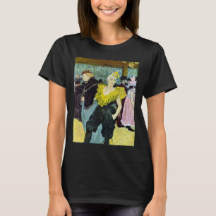 Camiseta A Palhaça (Palhaço) Cha-U-Kao por Toulouse Lautrec