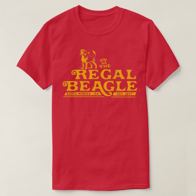 Camiseta A Papai noel Regal Beagle Monica CA (Frente do Design)