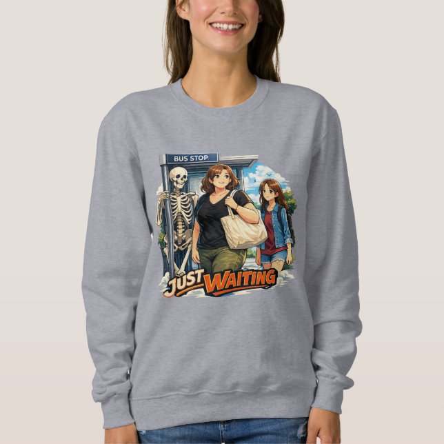 Camiseta A paragem de autocarro (Frente)
