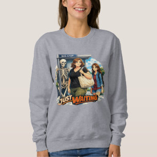 Camiseta A paragem de ônibus