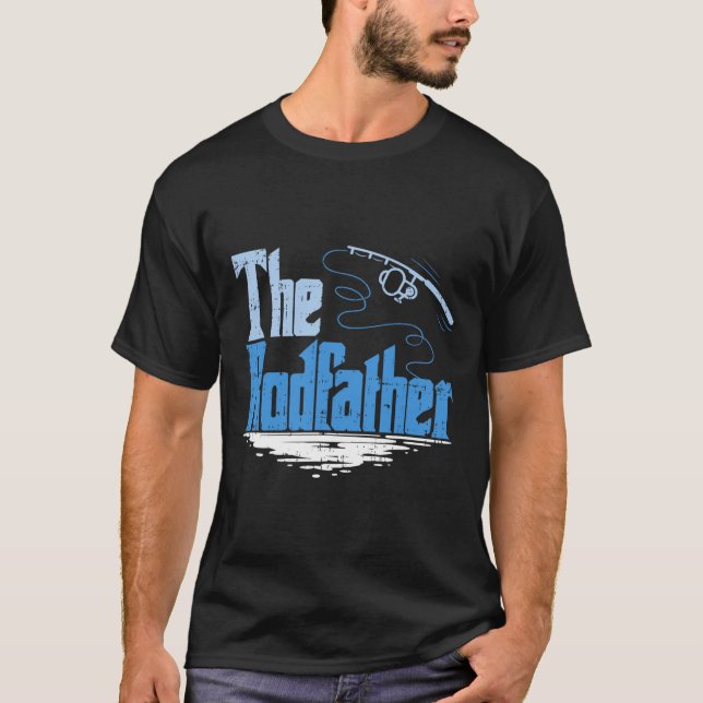 Camiseta A Paródia de Pesca Engraçado do Roddad (Frente)
