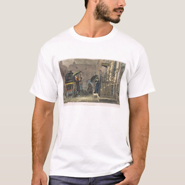 Camiseta A partida, placa 'dos esboços poéticos do Sc (Frente)