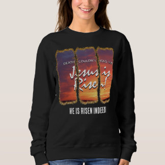 Camiseta A Páscoa Cristã JESUS É A Glitter Personalizada RI