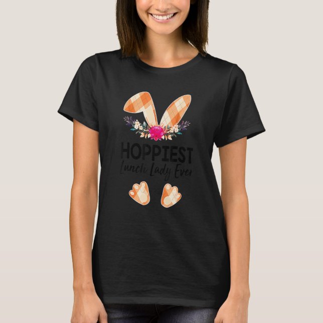 Camiseta A Páscoa de Meninas Nunca Leopardo, Lady Leopardo (Frente)