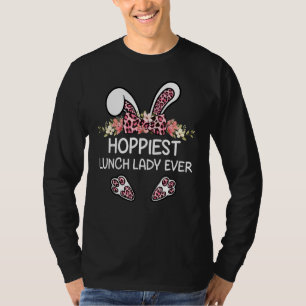 Camiseta A Páscoa de Meninas Nunca Leopardo, Lady Leopardo