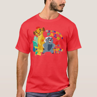 Camiseta A Páscoa Lion Guarda Springtime Pals