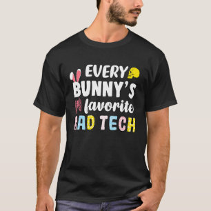 Camiseta A páscoa técnica favorita de cada coelhinha xray 2