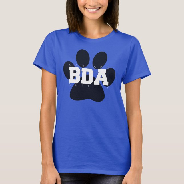 Camiseta A pata grande, anula para trás (Frente)