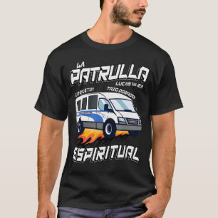Camiseta A patrulha espiritual Funnyazo Dorado Meican Span
