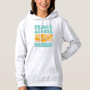 Camiseta A Paz Começa Por Dentro