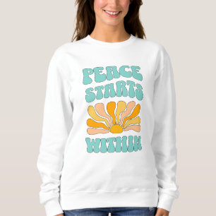 Camiseta A Paz Começa Por Dentro