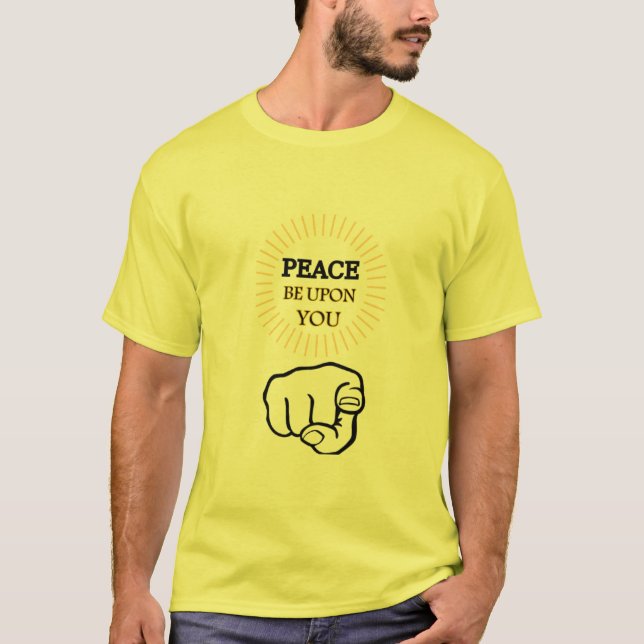 Camiseta A paz está em cima de ti (Frente)