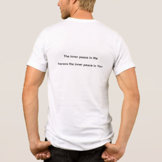 Camiseta A paz interior em mim e em você