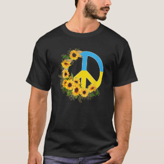 Camiseta A Paz Na Ucrânia Mantém-Se Com O Apoio Da Ucrânia
