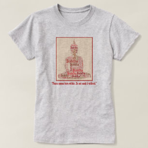 Camiseta A PAZ VEM DE Buda