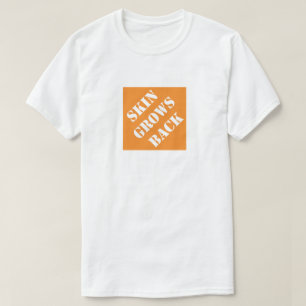 Camiseta A Pele Torna-Se Pai Engraçado Dia de os pais Humo