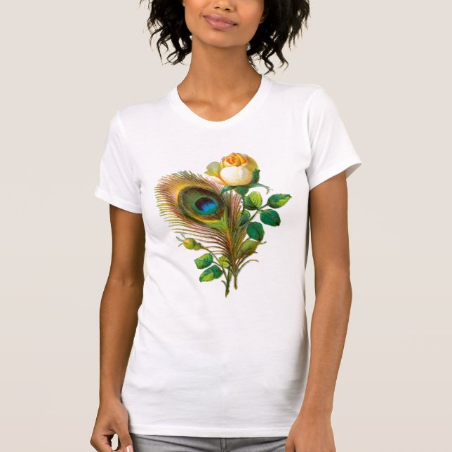 Camiseta A pena do pavão e aumentou (Frente)