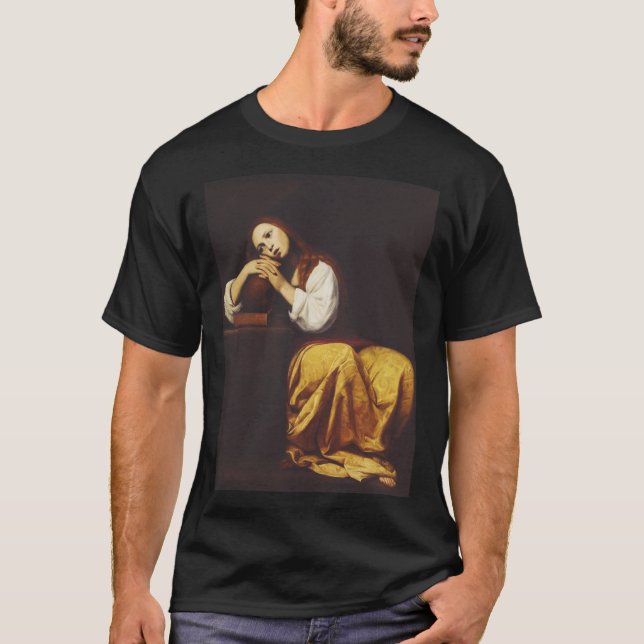 Camiseta A penitente Mary Magdalene por Giacomo Galli (Frente)