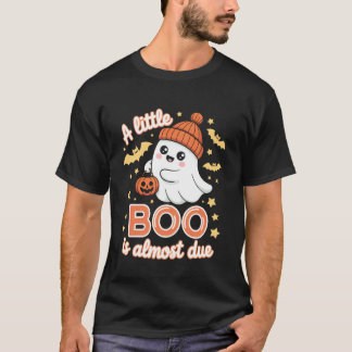 Camiseta A pequena Boo está quase chegando Cute anúncio de 