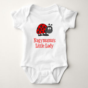Camiseta A pequena dama de Nagymama