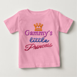 Camiseta A Pequena Princesa Bebê Toddler da Gammy