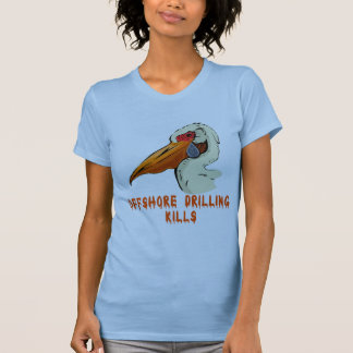 Camiseta A perfuração a pouca distância do mar mata o