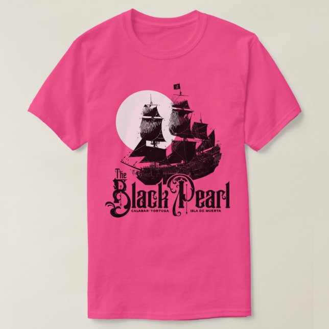 Camiseta A Pérola Negra (Frente do Design)