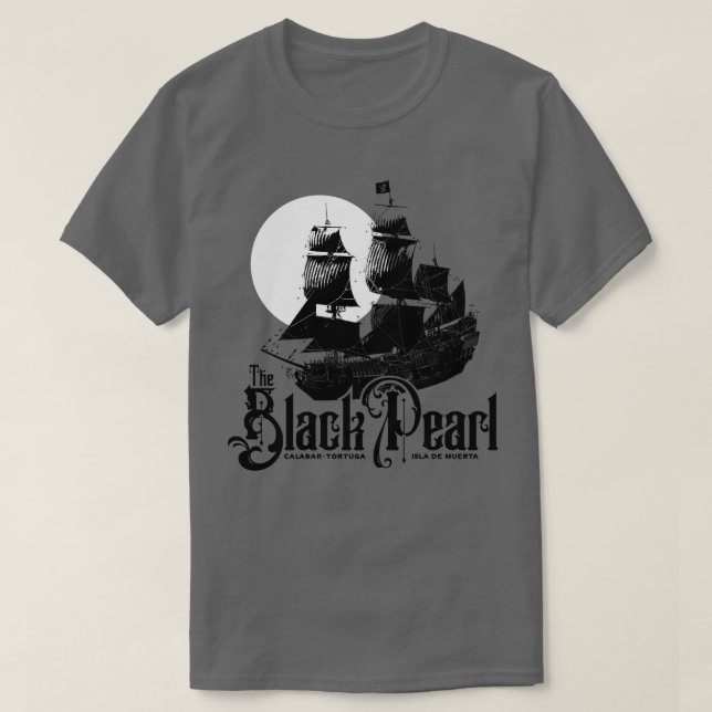 Camiseta A Pérola Negra (Frente do Design)