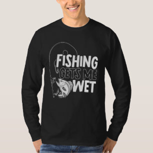 Camiseta A Pesca De Minhocas Deixa-Me Molhado