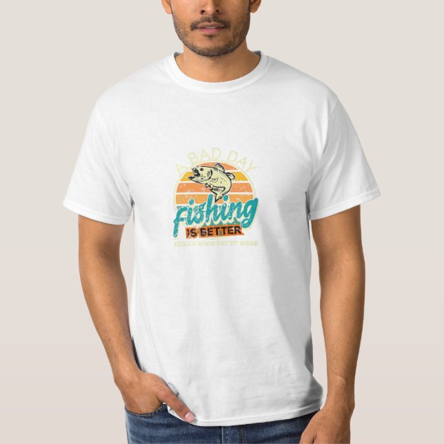 Camiseta A Pesca Diária É Melhor (Frente)
