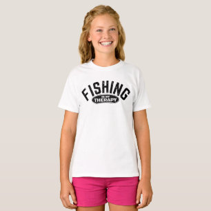Camiseta a pesca é a minha terapia pescador ideias engraçad