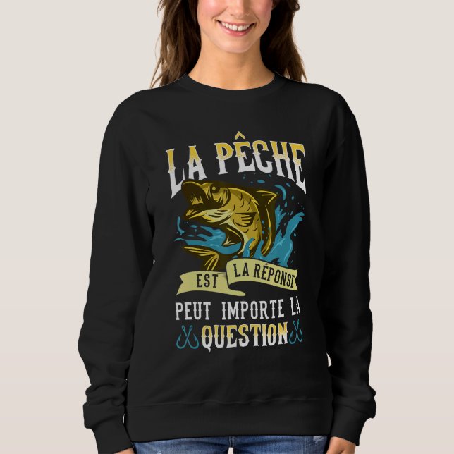 Camiseta A Pesca É A Resposta Para Qualquer Pergunta De Pes (Frente)