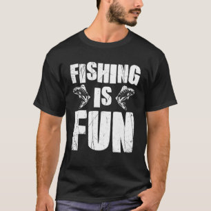 Camiseta A pesca é divertida