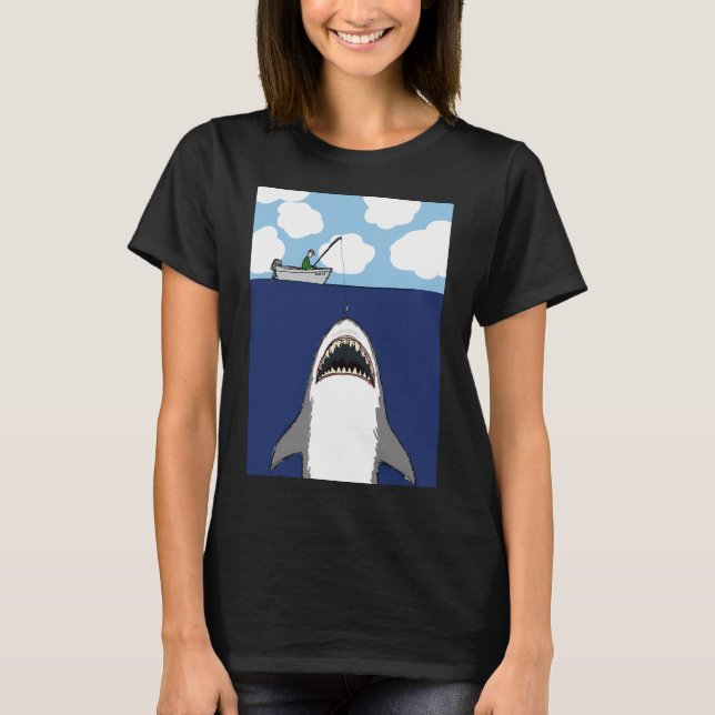 Camiseta A pesca é meu plano de entretenimento (Frente)