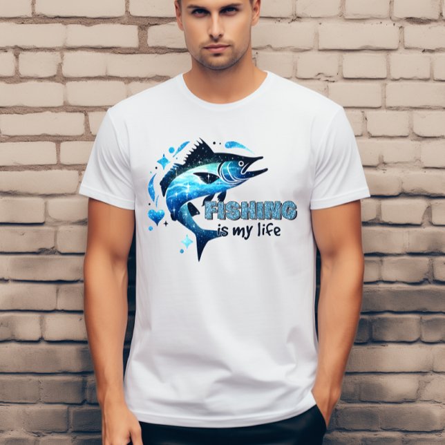Camiseta A pesca é minha vida  (Criador carregado)