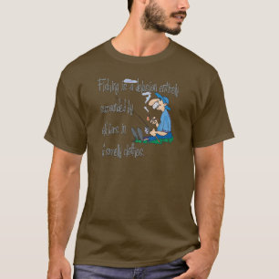 Camiseta A pesca é uma ilusão