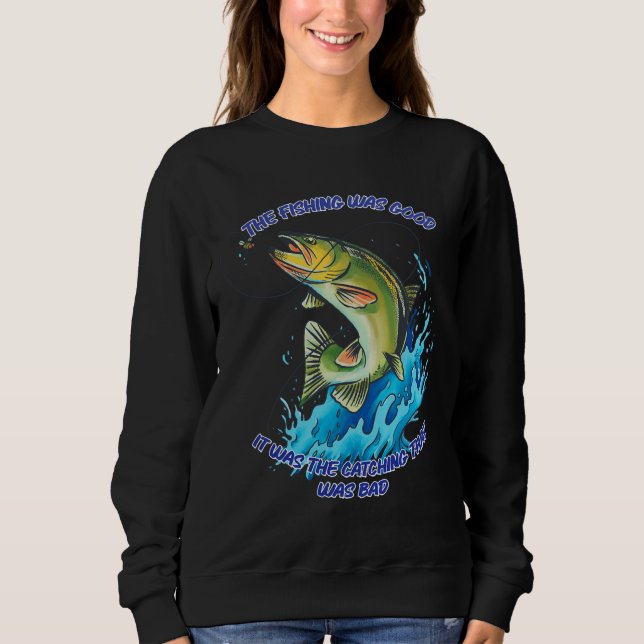 Camiseta A Pesca Era Boa Pesca (Frente)
