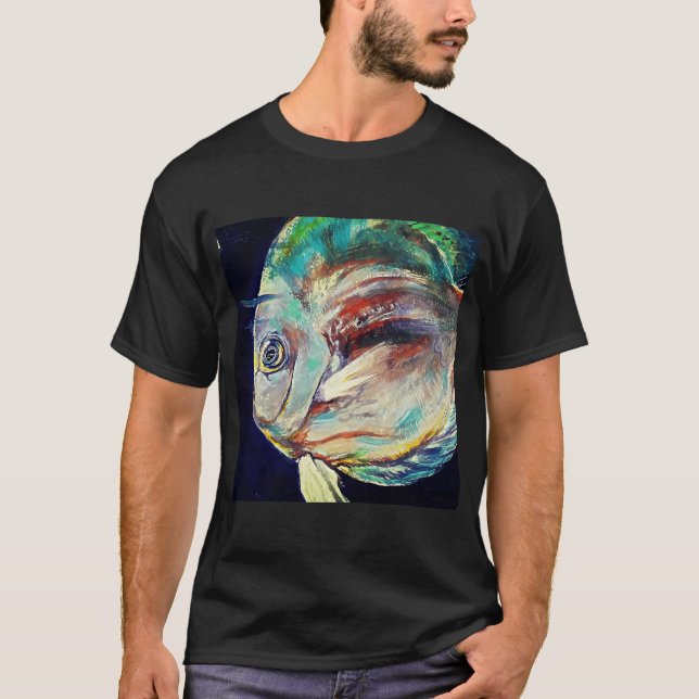Camiseta A Pesca Me Deixa Feliz (Frente)