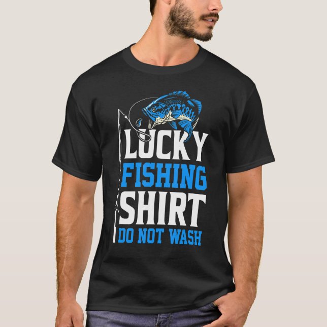 Camiseta A Pesca Sortuda Não Lava A Pesca 2 (Frente)