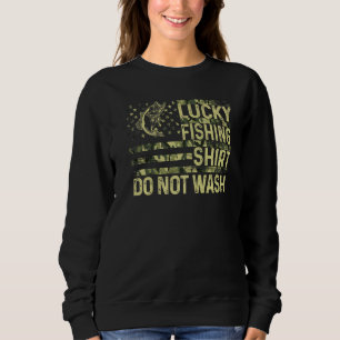 Camiseta A Pesca Sortuda Não Lava O Melhor Peixe De Sempre