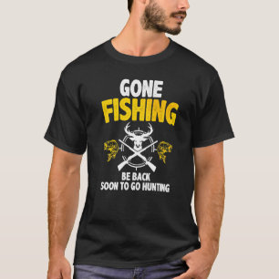 Camiseta A Pesca Voltará Em Breve Para Caça Pesca