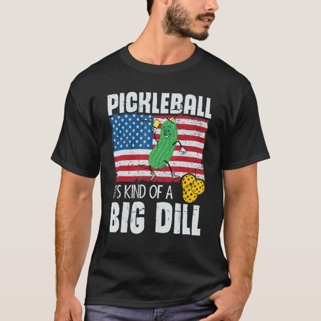 Camiseta A Pickleball É Uma Grande Jogada 3 (Frente)
