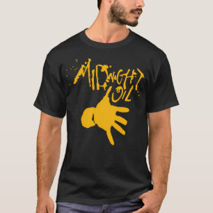 Camiseta A Pintura Da Meia-Noite Com Petróleo