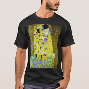 Camiseta A pintura do Beijo por Gustav Klimt