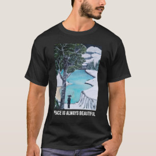 Camiseta A pintura do pescador por Alfred Fox