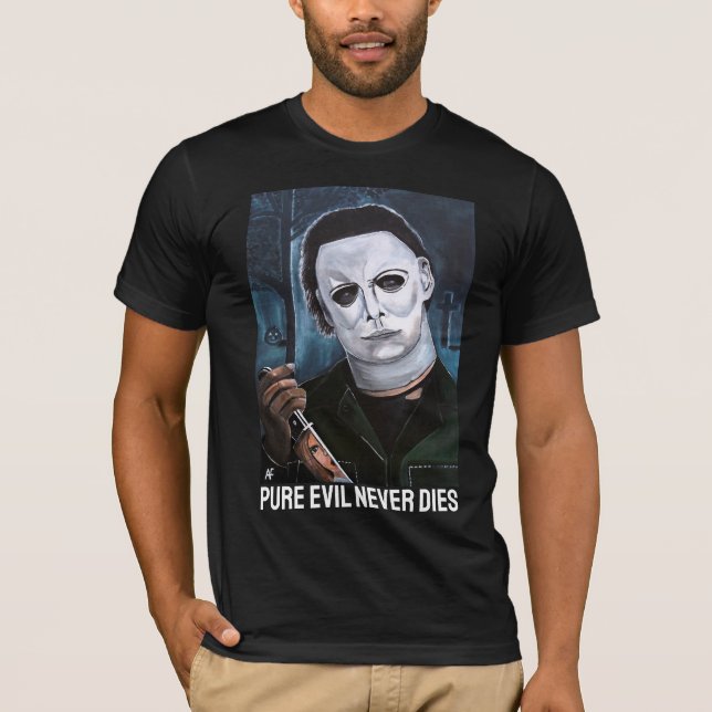 Camiseta A pintura em forma de Alfred Fox (Frente)