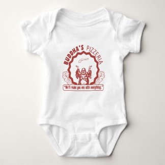 Camiseta A pizaria de Buddha