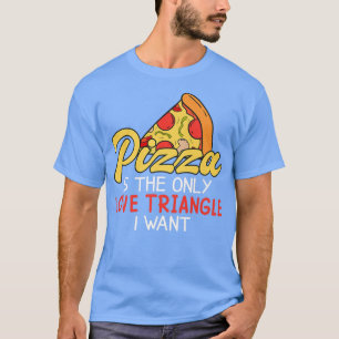 Camiseta A Pizza Engraçada É Uma Fatia Do Céu 852