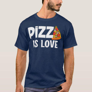 Camiseta A Pizza Engraçada É Uma Fatia Do Céu 853